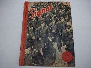 91) Original WW2 German Army Signal Magazine in Spanish 1st …