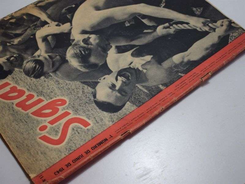 92) Original WW2 German Army Signal Magazine in Spanish 1st June 1943 — image 6