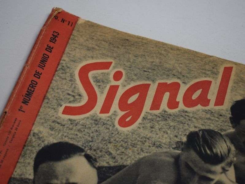 92) Original WW2 German Army Signal Magazine in Spanish 1st June 1943 — image 8