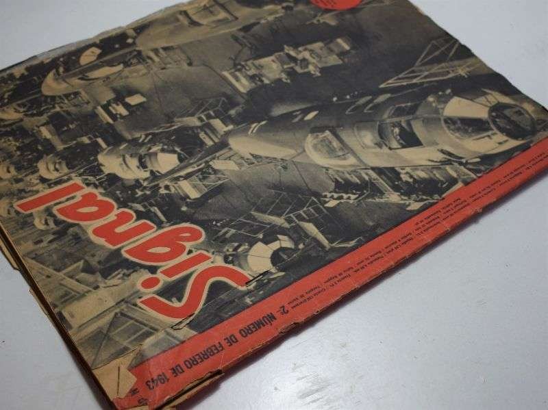 93) Original WW2 German Army Signal Magazine in Spanish 2nd February 1943 — image 8
