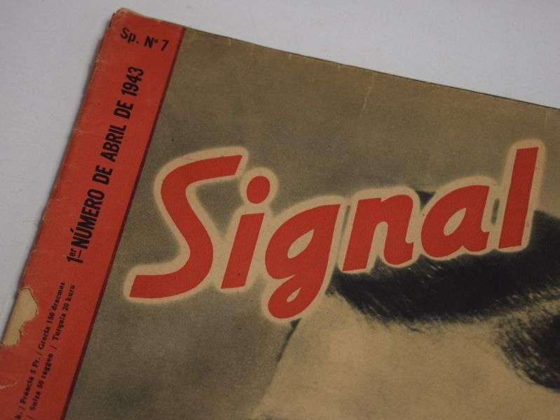 94) Original WW2 German Army Signal Magazine in Spanish 1st April 1943 — image 5