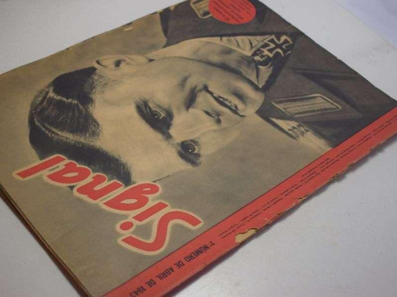 94) Original WW2 German Army Signal Magazine in Spanish 1st April 1943 — image 7