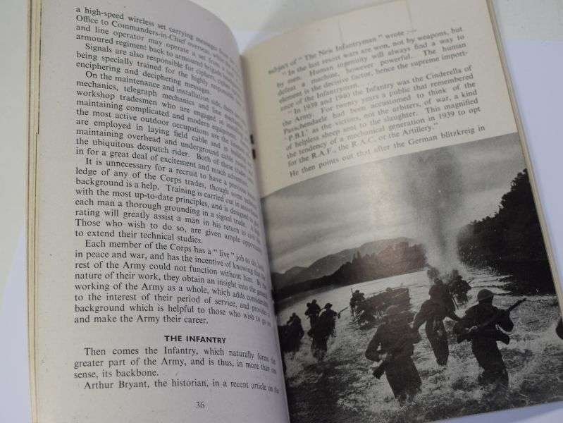 72) Interesting Early Post WW2 Booklet. Army The Modern Career 1946 — image 5