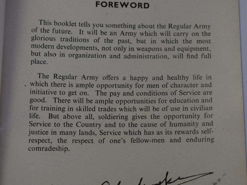 72) Interesting Early Post WW2 Booklet. Army The Modern Career 1946 — image 6