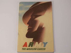 72) Interesting Early Post WW2 Booklet. Army The Modern Career …