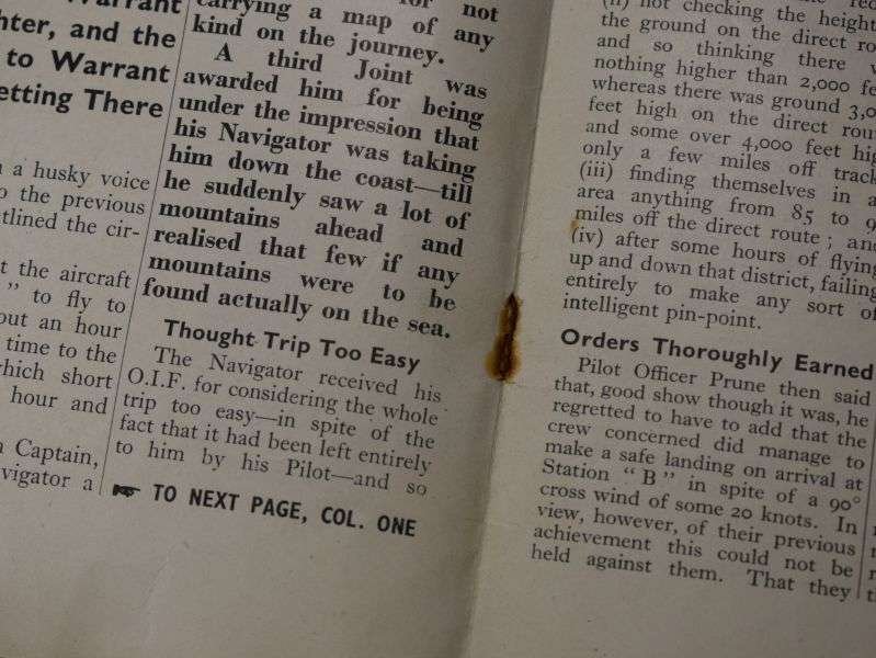 105) A Pair of Original WW2 RAF TEE EMM Christmas 1943/44 & September 1945 — image 11