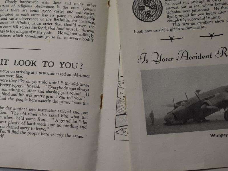 105) A Pair of Original WW2 RAF TEE EMM Christmas 1943/44 & September 1945 — image 3