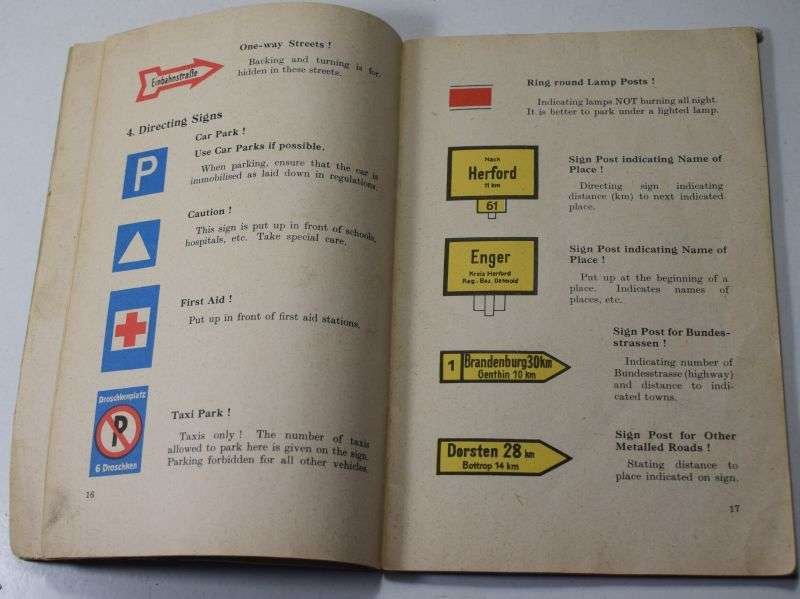 106) A Pair of Early Post WAR BAOR Drivers Pamphlets — image 10