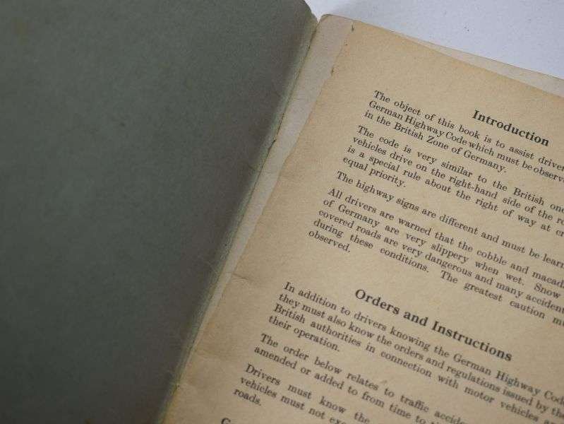 106) A Pair of Early Post WAR BAOR Drivers Pamphlets — image 13