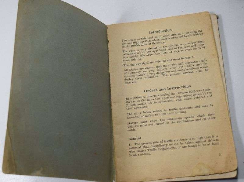 106) A Pair of Early Post WAR BAOR Drivers Pamphlets — image 14