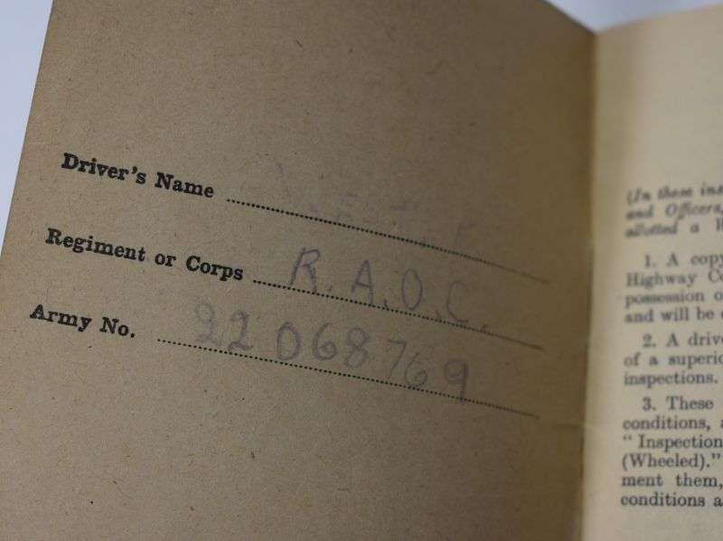 106) A Pair of Early Post WAR BAOR Drivers Pamphlets — image 4