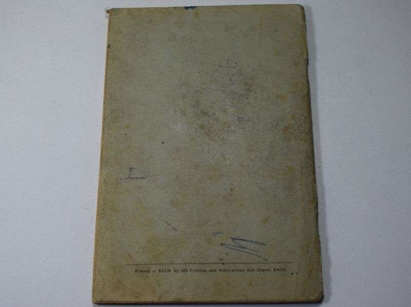 106) A Pair of Early Post WAR BAOR Drivers Pamphlets — image 8