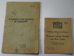 106) A Pair of Early Post WAR BAOR Drivers Pamphlets