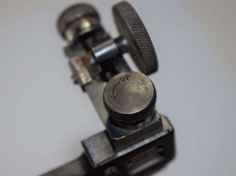 74) Vintage US Made Redfield Peep Sight, Gun Sight — image 2