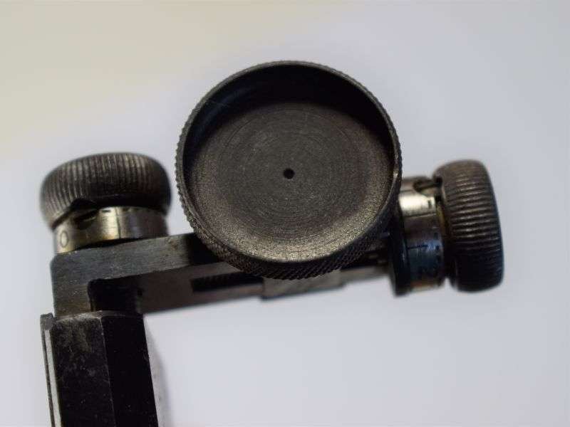 74) Vintage US Made Redfield Peep Sight, Gun Sight — image 5