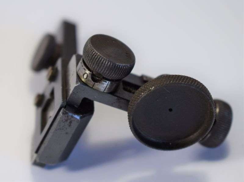 74) Vintage US Made Redfield Peep Sight, Gun Sight — image 8