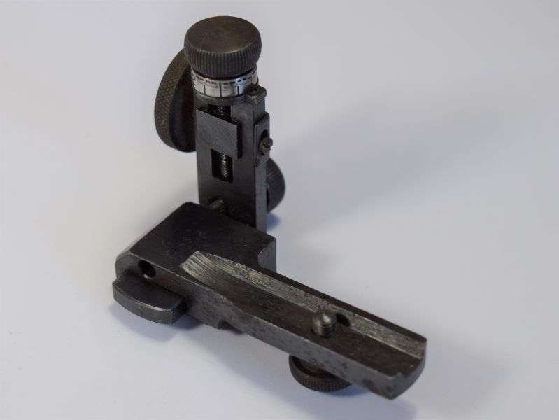 74) Vintage US Made Redfield Peep Sight, Gun Sight — image 9