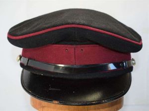 68) Post WW2 1950s-60s RAMC Dress Cap by Gieves