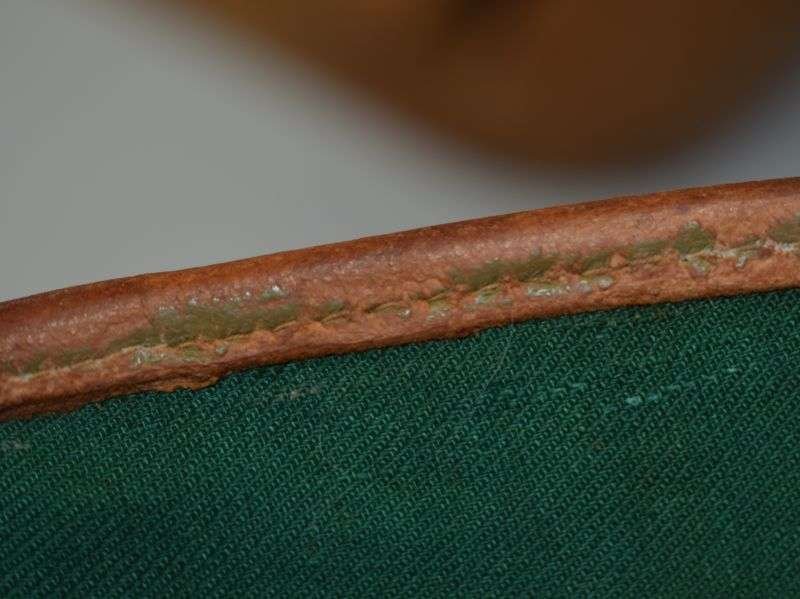 69) 1930s-WW2 British Officers? Sun Helmet with Unidentified Flash — image 3