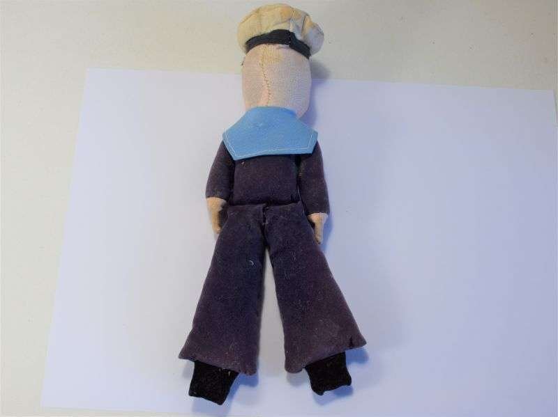 73) Vintage Souvenir Sailor Doll S.S.Canberra Falklands War! — image 6