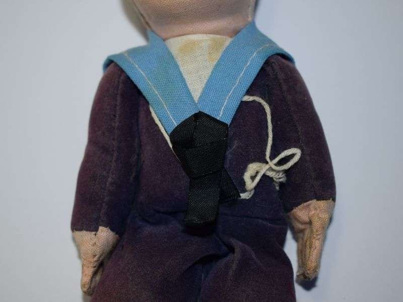 73) Vintage Souvenir Sailor Doll S.S.Canberra Falklands War! — image 8