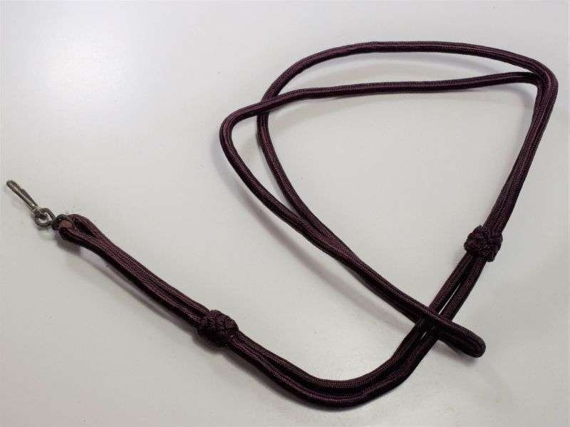 149) Unidentified British Army Maroon Lanyard & Pistol/Whistle clip RAMC, Para etc? — image 5