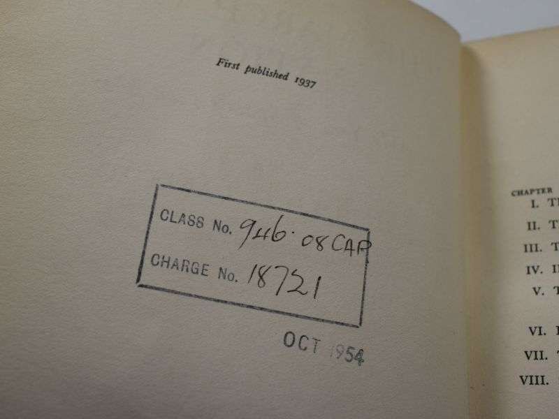 151) Original Book The March of a Nation, My Year of Spain's Civil War 1937 — image 11