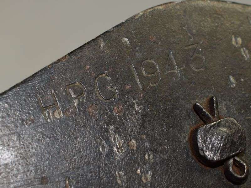 153) Excellent British Military Heavy Duty Pully Block With Swivel Hook Dated 1943 — image 8