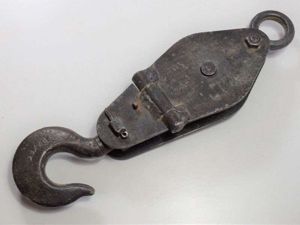 153) Excellent British Military Heavy Duty Pully Block With Swivel …