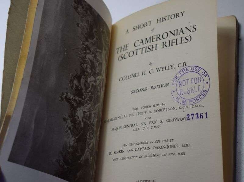 7) A short History of The Cameroonian's (Scottish Rifles) 1689-1939 — image 12