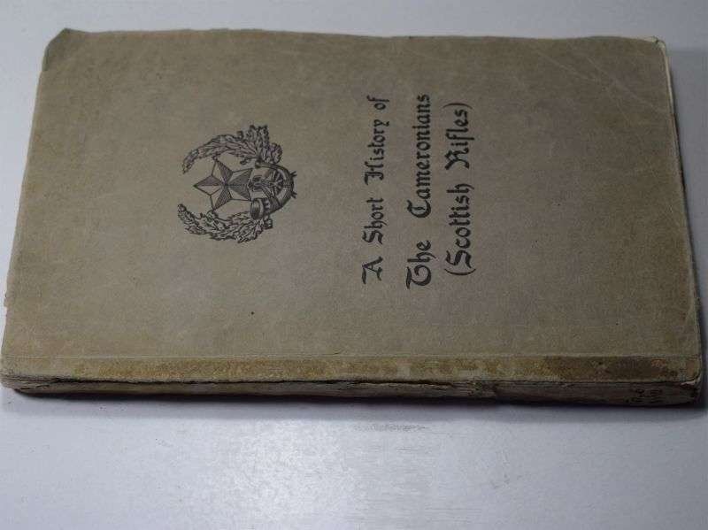 7) A short History of The Cameroonian's (Scottish Rifles) 1689-1939 — image 17