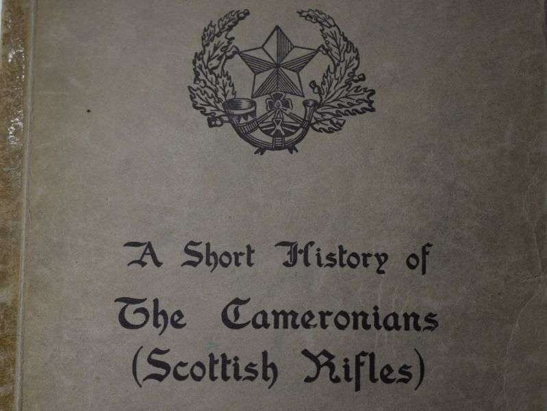 7) A short History of The Cameroonian's (Scottish Rifles) 1689-1939 — image 18