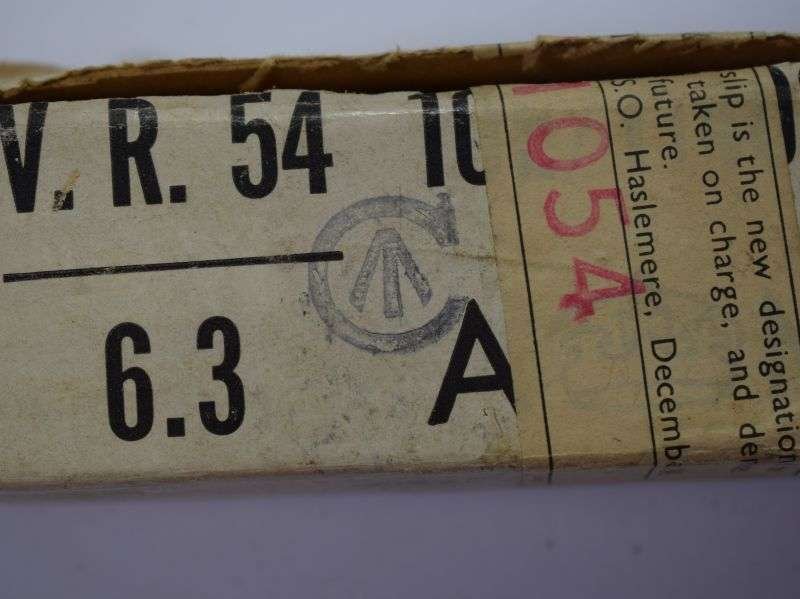 30) Original Boxed Unissued Canadian Military Valve CV 1054 — image 10