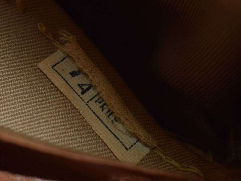 37) Original WW2 US Army Enlisted Mans Tropical Issue Peaked Cap — image 2