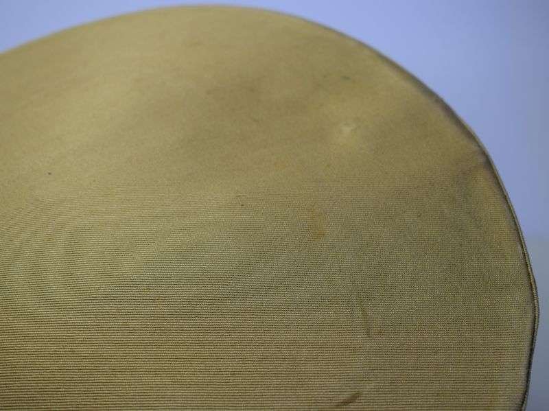 37) Original WW2 US Army Enlisted Mans Tropical Issue Peaked Cap — image 6