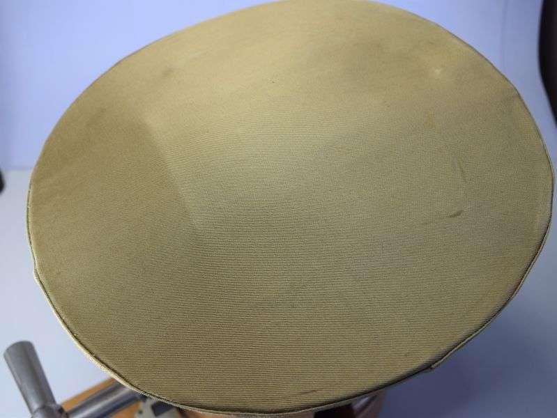 37) Original WW2 US Army Enlisted Mans Tropical Issue Peaked Cap — image 7