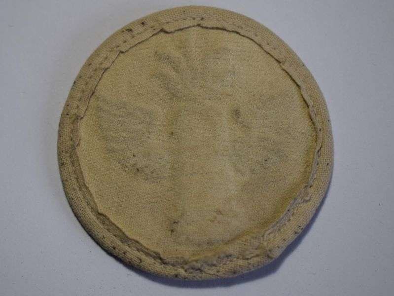 41) Excellent Original WW2 Kriegsmarine Artillery White Cloth Arm Badge — image 2