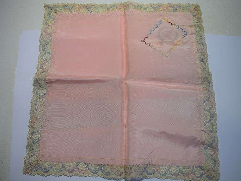 58) Excellent Original WW1 WW2 Princess Patricia's Canadian Light Infantry Sweetheart Hanky — image 3