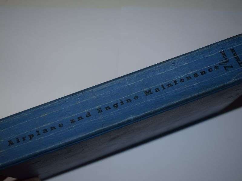 60) Large Original WW2 Airplane & Engine Maintenance For The Air Mechanic 1939 — image 21