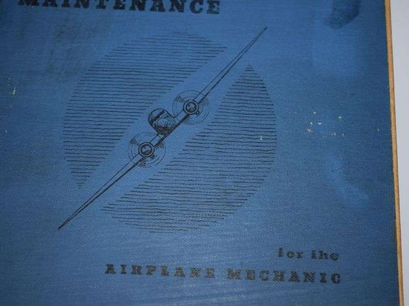 60) Large Original WW2 Airplane & Engine Maintenance For The Air Mechanic 1939 — image 23