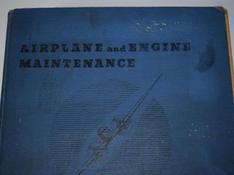 60) Large Original WW2 Airplane & Engine Maintenance For The Air Mechanic 1939 — image 24