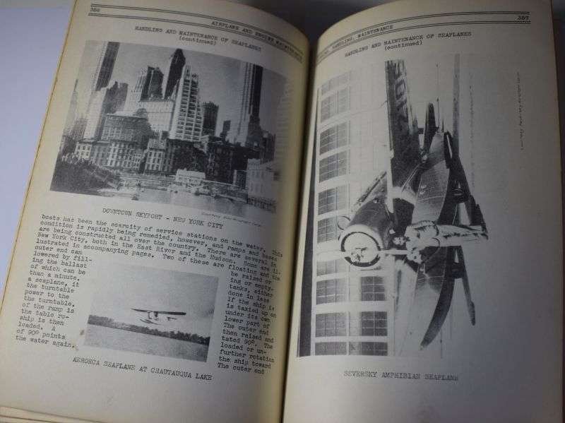 60) Large Original WW2 Airplane & Engine Maintenance For The Air Mechanic 1939 — image 5