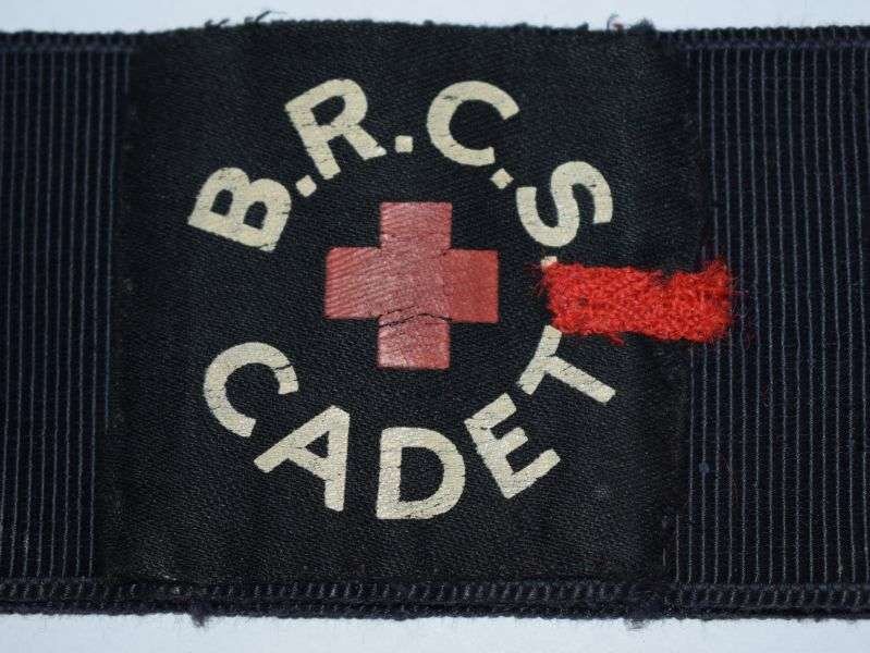 99) Excellent Original WW1 WW2 Era British Red Cross Society Cadets Armlet — image 3