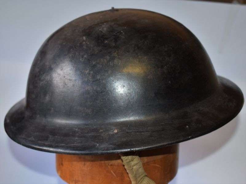 96) Excellent WW2 British Home Front Bakelite Protective Helmet — image 6