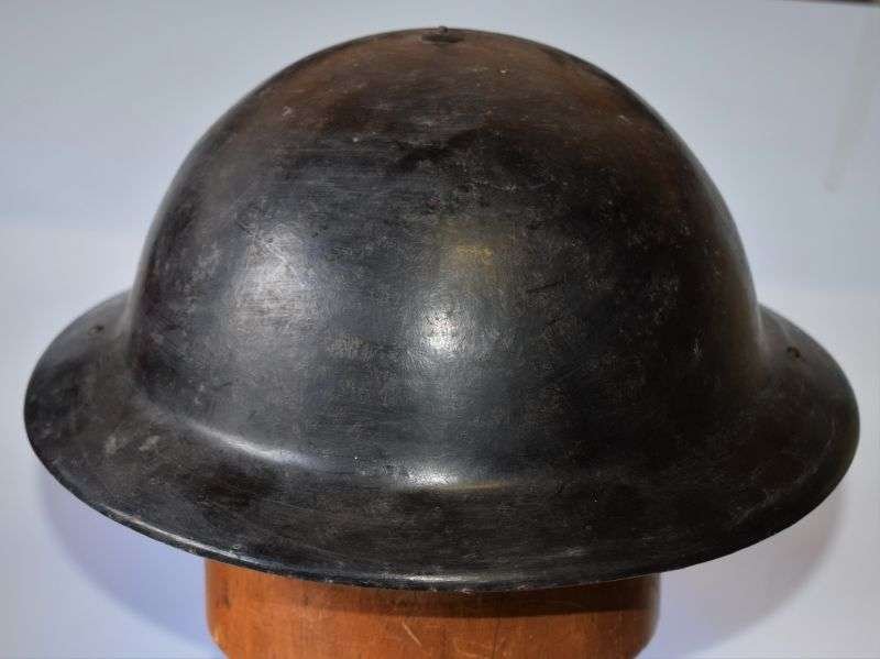 96) Excellent WW2 British Home Front Bakelite Protective Helmet — image 7