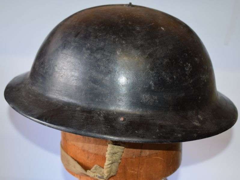 96) Excellent WW2 British Home Front Bakelite Protective Helmet — image 8
