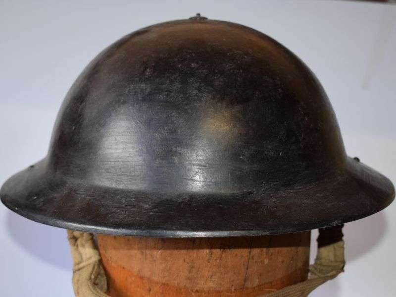 96) Excellent WW2 British Home Front Bakelite Protective Helmet — image 9