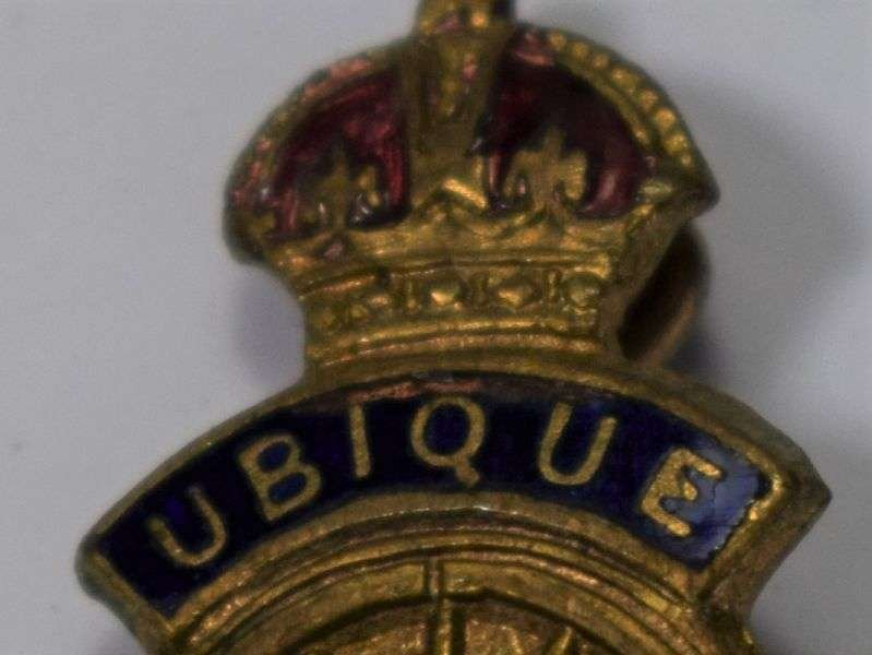 85) Original WW1 WW2 Royal Artillery Sweetheart Brooch — image 3