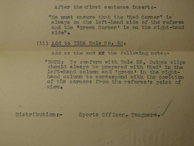 92) Original British Military Imperial Service Boxing Association Rules Book — image 2