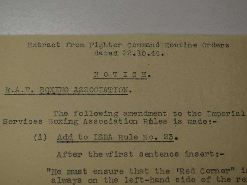 92) Original British Military Imperial Service Boxing Association Rules Book — image 4